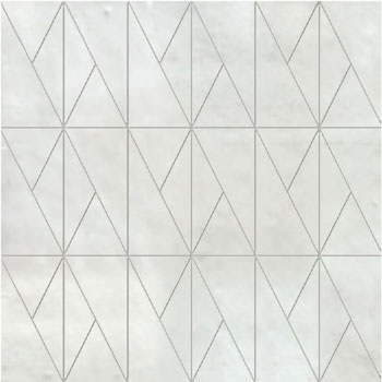 Mosaic House Moroccan tile Azur MJD Custom 1 White  solid zellige, mosaic, zellij, field, pattern, glaze, simple 